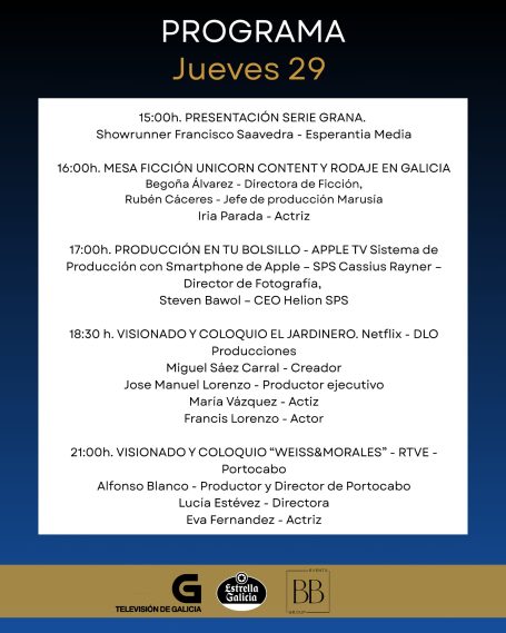 PROGRAMA FESTIVAL DE SERIES 2025
